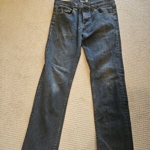 RSQ Men's Slim Jeans - Dark Blue